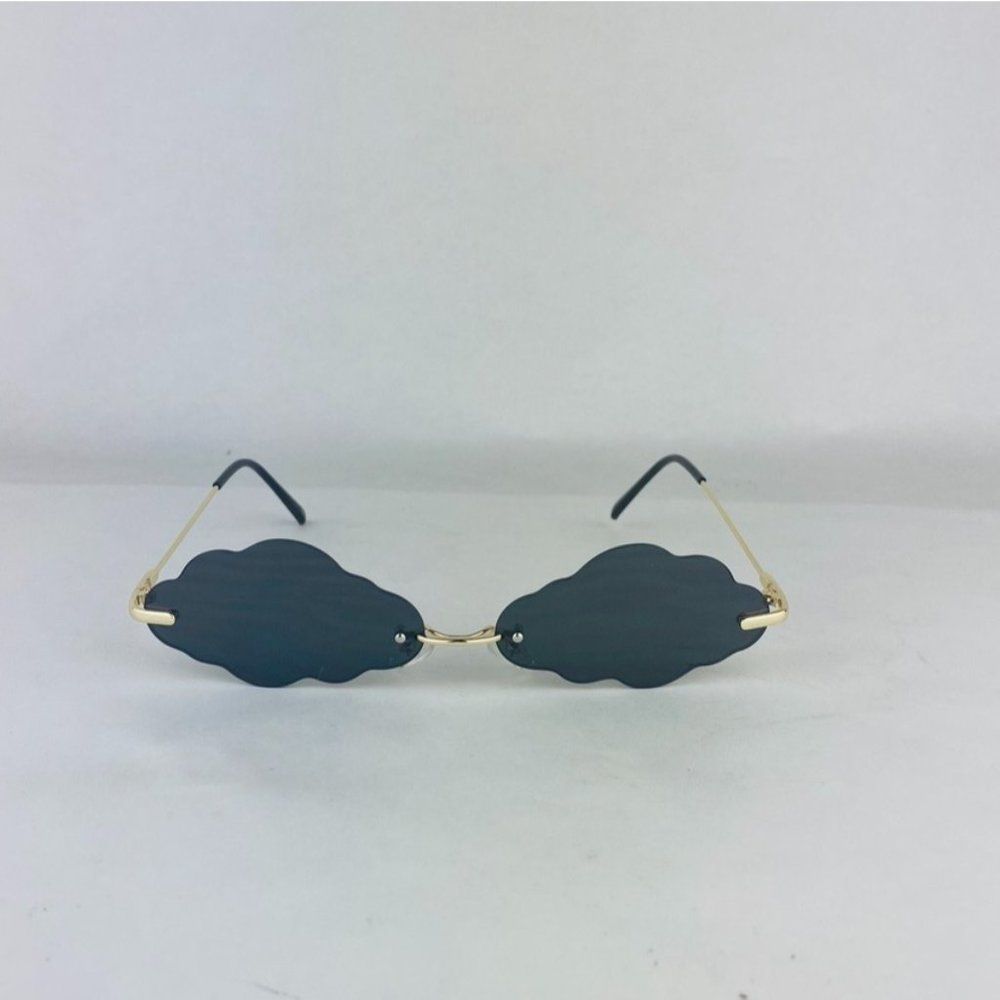 COPY - COPY - rimless black cloud sunglasses sunglasses